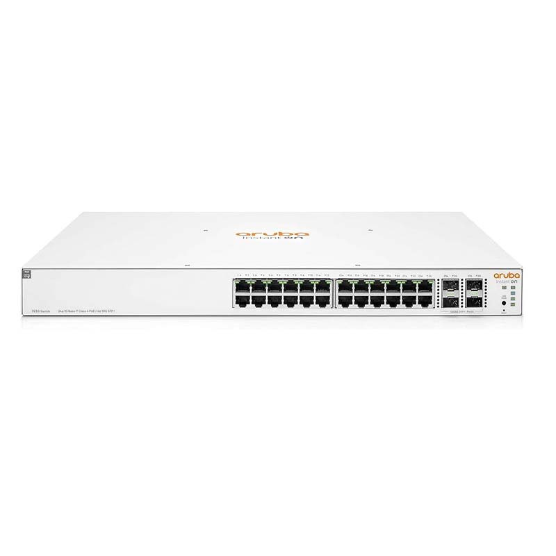 HPE Networking Instant On - JL684B - Aruba Instant On 1930 24G Class4 PoE 4SFP/SFP+ 370W Switch